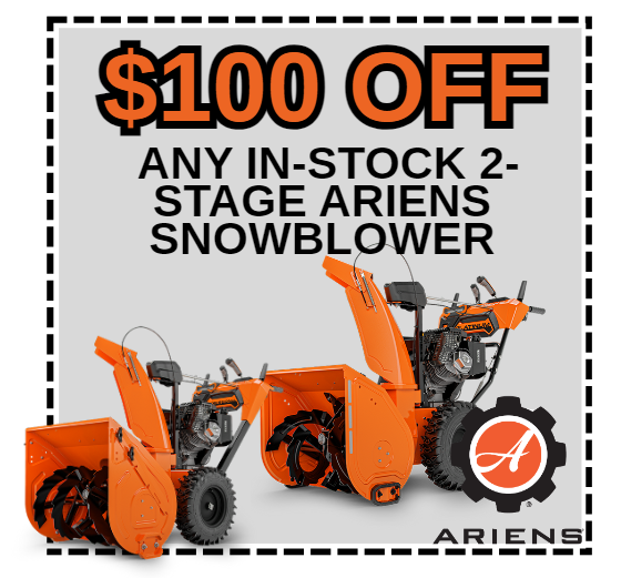 Save on Ariens snowblowers.